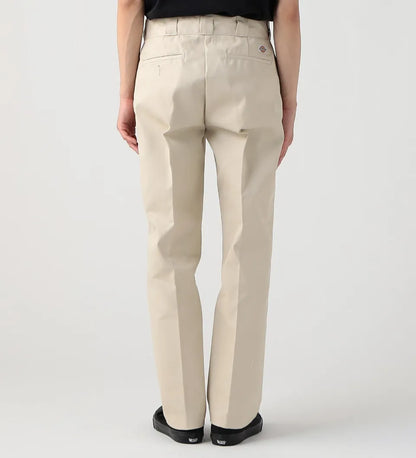 【DICKIES】 874 WORK PANTS （ベージュ） 背面全体着用画像