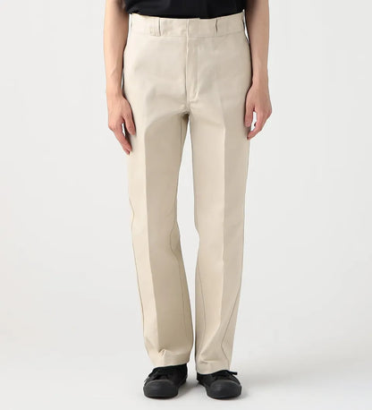 【DICKIES】 874 WORK PANTS （ベージュ） 正面全体着用画像