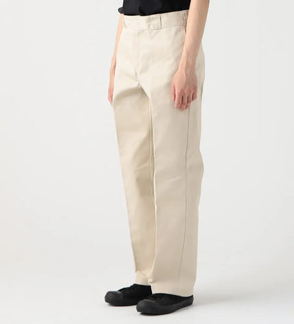 【DICKIES】 874 WORK PANTS （ベージュ） 側面着用画像