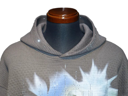 Our Lady Of The Hot Drill Sweater
