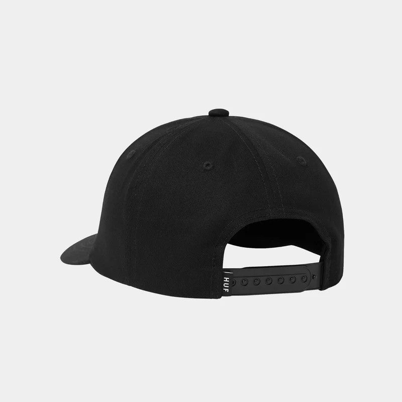 【HUF】 NOBEL 6 PANEL SNAPBACK アジャスター・ピスネーム背面ディテール画像