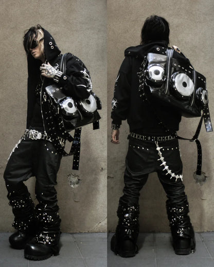 Hoodie Boxy Zip "Holy Sword"