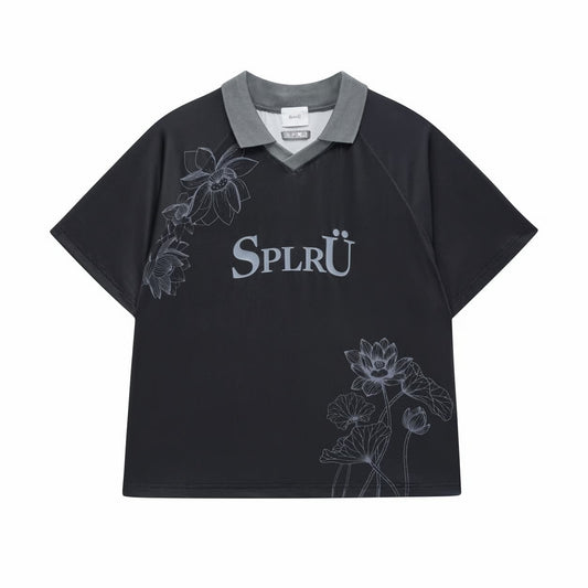 BLESS U × SPLR　Lotus Game Shirts