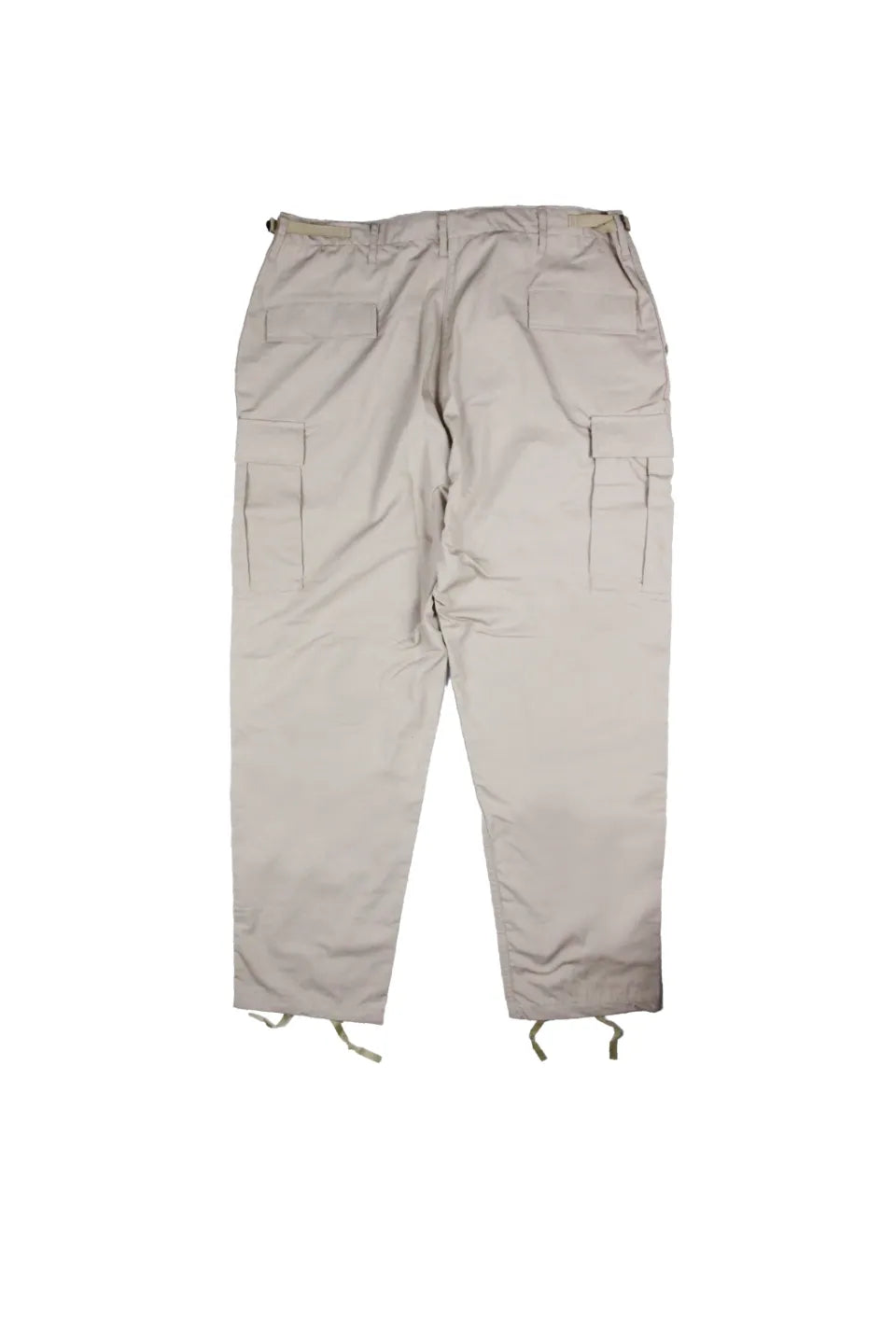 【SIRUSI LOCUS】 SIRUSI FLAME BDU TROUSERS （ベージュ） バックアジャスター・ポケット 平置き背面