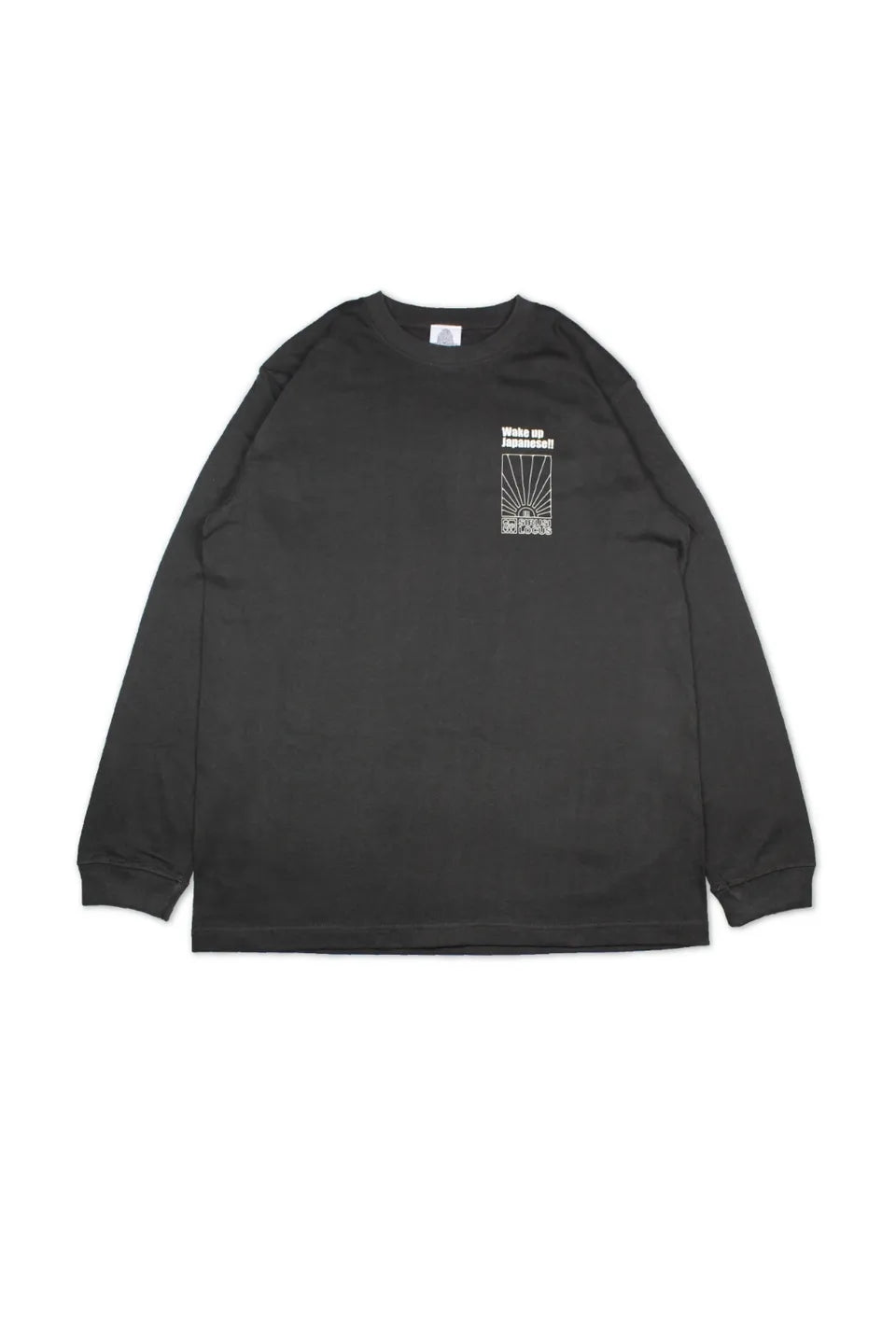 SIRUSI LOCUS SIRUSI WAKE UP JAPANESE L/S TEE ダークグレー