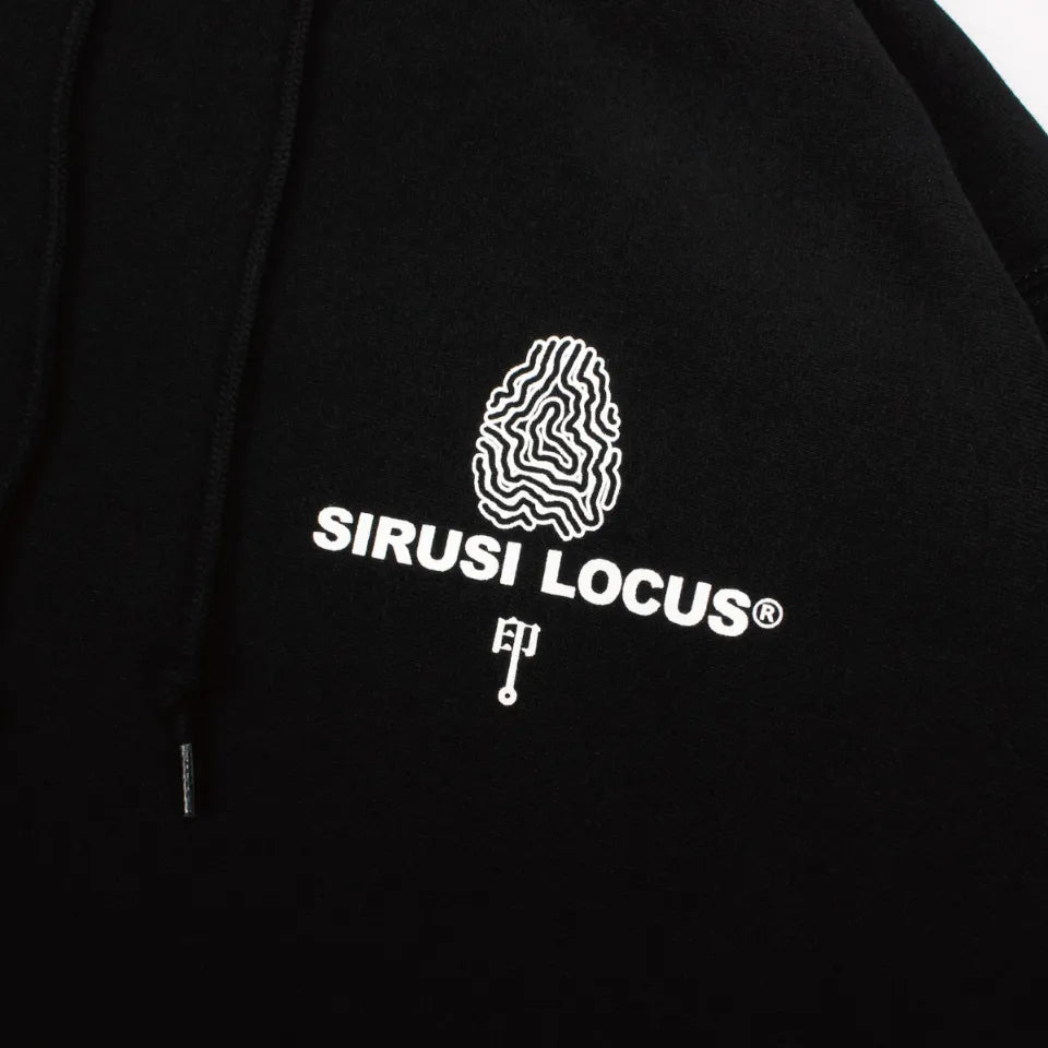 SIRUSI LOGO ONE POINT HOODIE