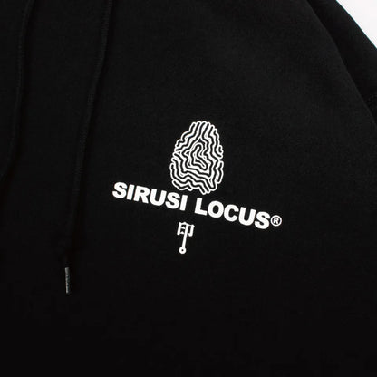 SIRUSI LOGO ONE POINT HOODIE