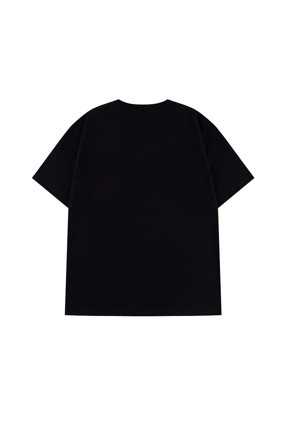Rhinestone Fire Bones Tee - BLACK
