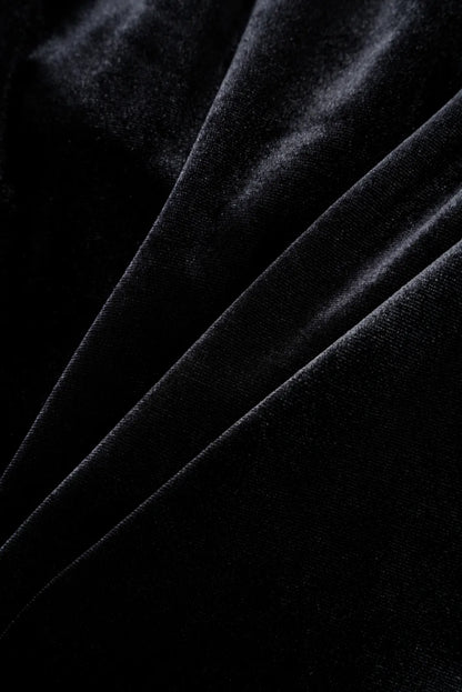 【SUPPLIER】 Micro Cross Rhinestone Velour Track Pants 330GSMベロア生地感拡大画像