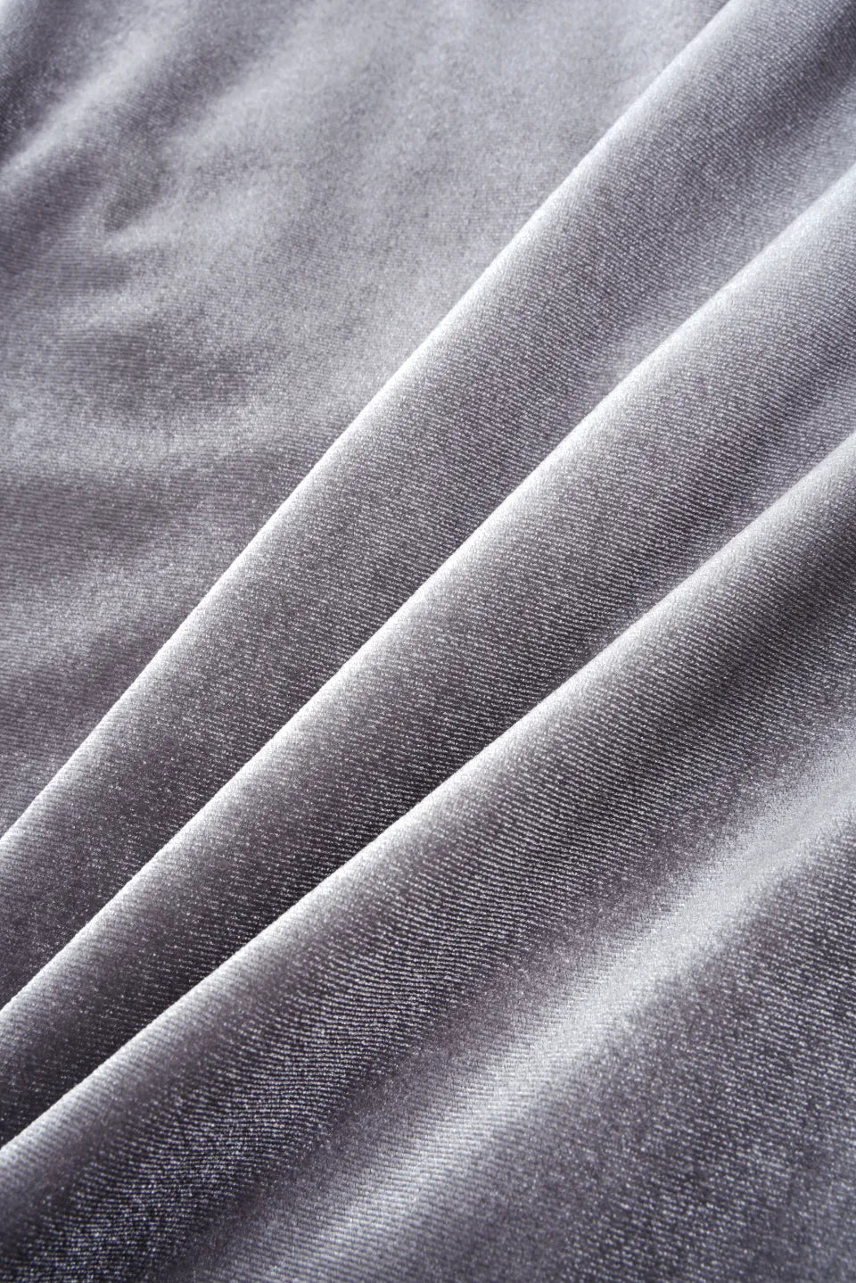 【SUPPLIER】 Micro Cross Rhinestone Velour Track Pants（グレー）330GSMベロア生地感拡大画像
