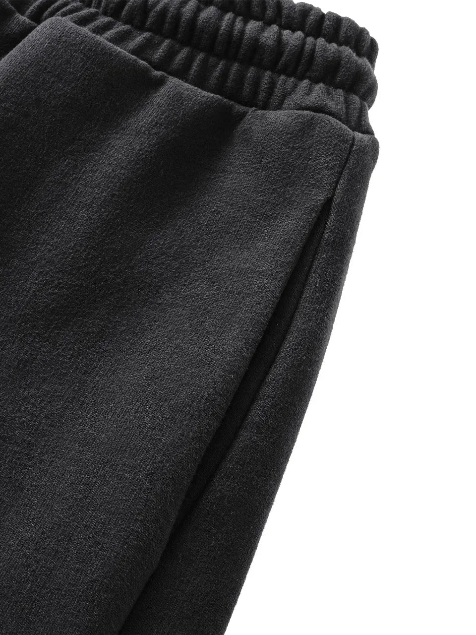 【THE BOY HAS NO PATIENCE】 LUMINOUS DAWN ASTRAL LOGO FLOCKED PANTS サイドポケット仕様詳細画像