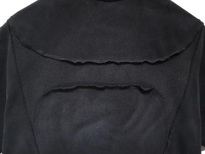 【THE BOY HAS NO PATIENCE】 LUMINOUS DAWN STRUCTURED POLO バック切り替え＆カットオフデザインディテール