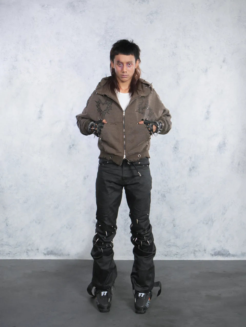 Hoodie Boxy Zip 